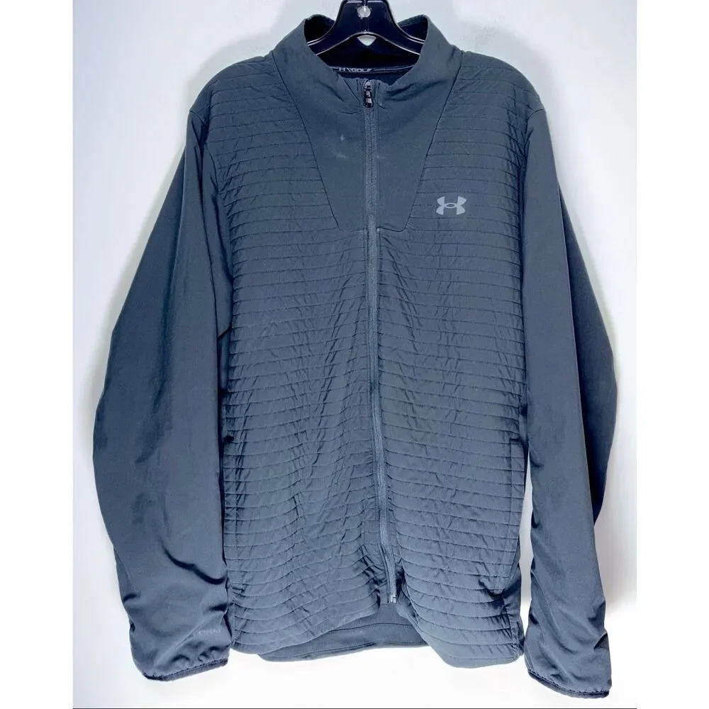 Under Armour black zip jacket size XL